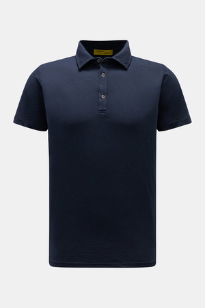 B.F. Knitwear  - Herren - Jersey-Poloshirt navy