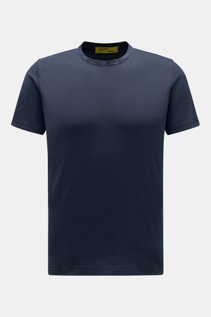 B.F. Knitwear  - Herren - Rundhals-T-Shirt navy