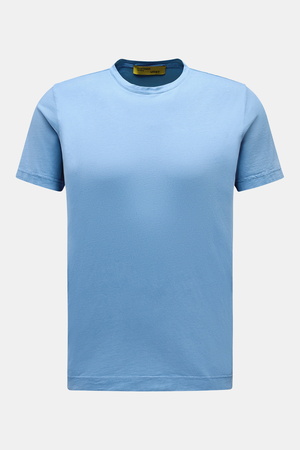 B.F. Knitwear  - Herren - Rundhals-T-Shirt rauchblau