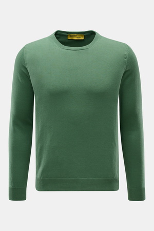 B.F. Knitwear  - Herren - Rundhalspullover grün