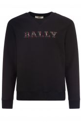 Bally Herren Logo Sweatpullover Schwarz schwarz