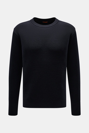 Barena  Venezia - Herren - Rundhalspullover 'Corba Cruna' navy