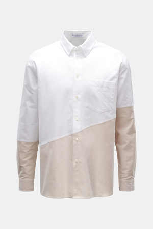 J.W.Anderson JW Anderson - Herren - Oxfordhemd Kent-Kragen weiß/beige