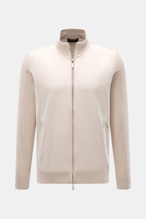 Moorer  - Herren - Jersey-Blouson 'Tolly' creme/beige