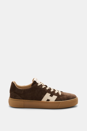 Hogan  - Herren - Sneaker 'Cool Allacciato' dunkelbraun/beige