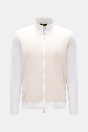 Moorer  - Herren - Jersey-Blouson 'Tolly' weiß/beige