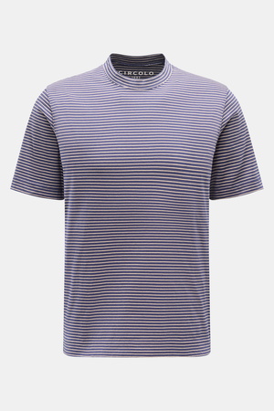 Circolo 1901  - Herren - T-Shirt navy/beige gestreift