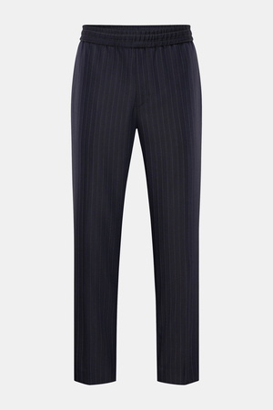 Golden Goose  - Herren - Woll-Jogpants navy/beige gestreift