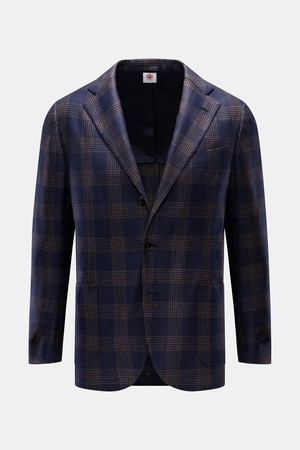 Borrelli  - Herren - Sakko 'Procida' dunkelblau/beige kariert