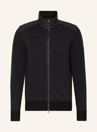 Belstaff  Jacke Kelby Im Materialmix schwarz