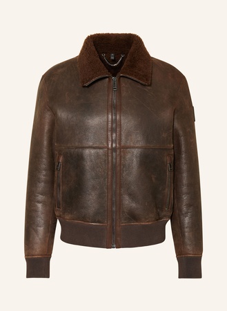 Belstaff  Lederjacke Trace braun