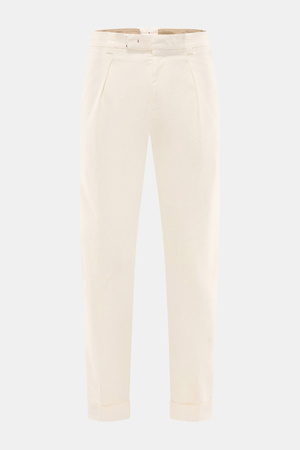 Berwich - Herren - Baumwollhose 'Chiaia Old' creme