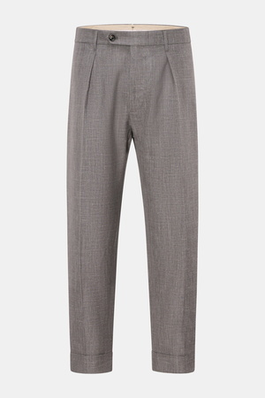 Berwich - Herren - Hose 'Chiaia' grau meliert