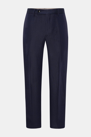 Berwich - Herren - Leinenhose 'Chiaia' navy
