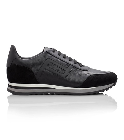 Porsche Design City Sneaker Leather - black/black - 40 schwarz