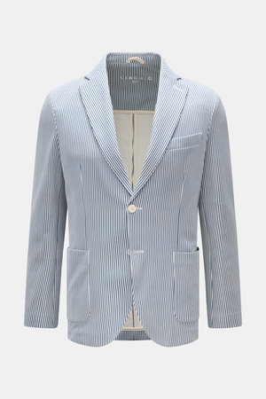 Circolo 1901  - Herren - Jersey-Sakko weiß/blau gestreift