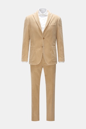 Boglioli  - Herren - Cordanzug 'K. Jacket' beige