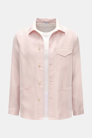 Boglioli  - Herren - Leinen Overshirt rosé