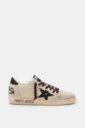 Golden Goose  - Herren - Sneaker 'Ball Star' offwhite/bordeaux