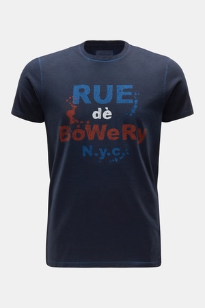 Bowery NYC - Herren - Rundhals-T-Shirt navy
