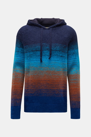 Laneus  - Herren - Kapuzenpullover navy/blau/braun