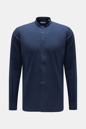 Braun  Hamburg Essentials - Herren - Casual Hemd Gandad-Kragen navy