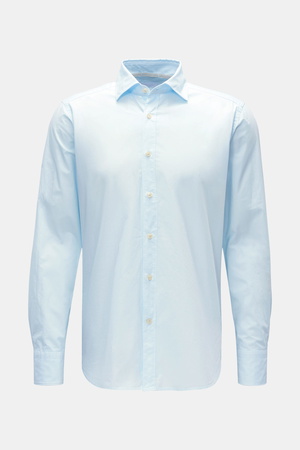 Braun  Hamburg Essentials - Herren - Casual Hemd Haifisch-Kragen hellblau