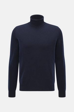 Braun Hamburg  - Herren - Cashmere Rundhalspullover navy