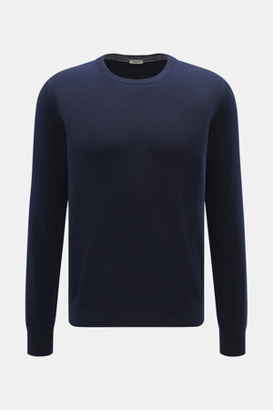 Braun Hamburg  - Herren - Cashmere Rundhalspullover navy