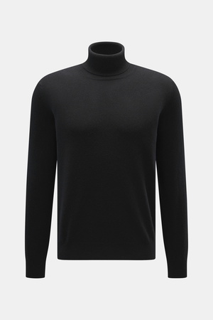 Braun Hamburg  - Herren - Cashmere Rundhalspullover schwarz