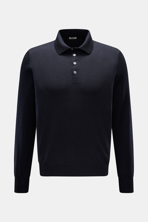 Braun Hamburg  - Herren - Feinstrickpolo navy