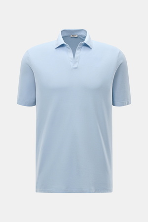 Braun Hamburg  - Herren - Jersey-Poloshirt hellblau