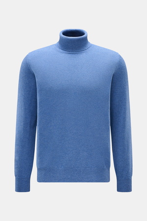 Braun Hamburg  - Herren - Rollkragenpullover blau meliert