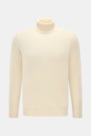 Braun Hamburg  - Herren - Rollkragenpullover creme