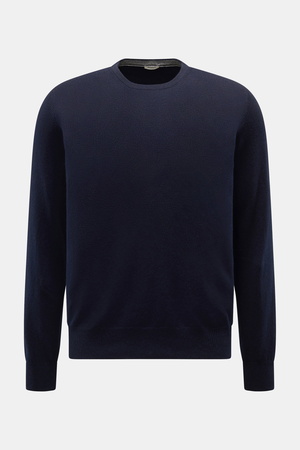 Braun Hamburg  - Herren - Rundhalspullover navy