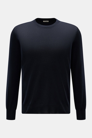 Braun Hamburg  - Herren - Rundhalspullover navy