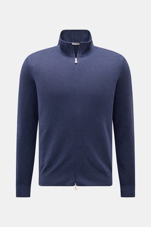 Braun Hamburg  - Herren - Strickjacke dunkelblau meliert