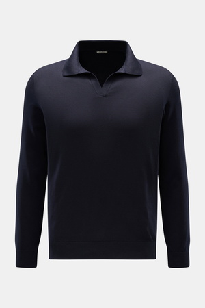 Braun Hamburg  - Herren - Strickpolo dark navy