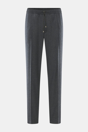 Briglia 1949 - Herren - Woll-Jogpants 'Wimbledon' anthrazit meliert