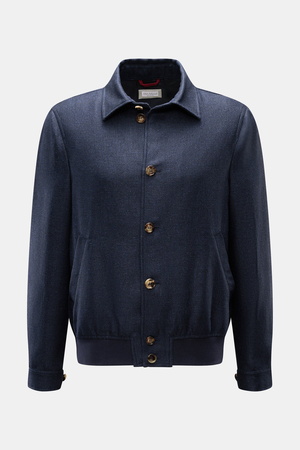 Brunello Cucinelli  - Herren - Blouson navy meliert
