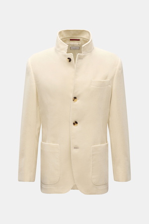 Brunello Cucinelli  - Herren - Cashmere Cordjacke creme