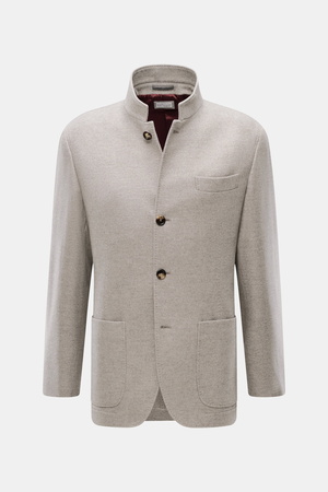 Brunello Cucinelli  - Herren - Cashmere Jacke beige meliert