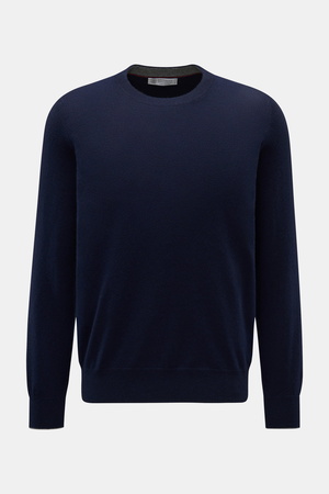Brunello Cucinelli  - Herren - Cashmere Rundhalspullover navy