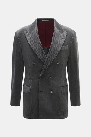 Brunello Cucinelli  - Herren - Cord-Sakko anthrazit