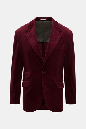 Brunello Cucinelli  - Herren - Cordsakko bordeaux