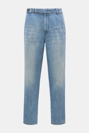 Brunello Cucinelli  - Herren - Jeans 'Traditional Fit' hellblau