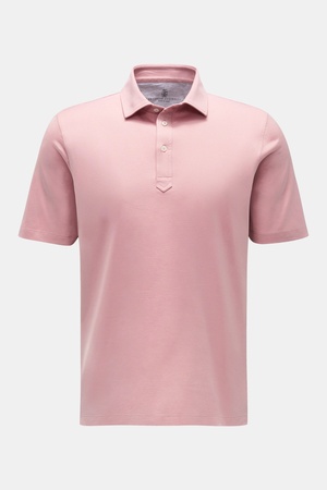 Brunello Cucinelli  - Herren - Jersey-Poloshirt rosé