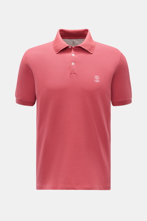 Brunello Cucinelli  - Herren - Poloshirt hellrot