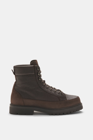 Brunello Cucinelli  - Herren - Schnürboot dunkelbraun