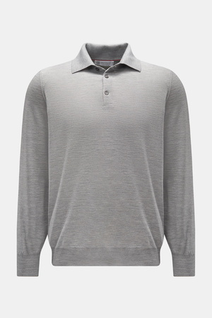 Brunello Cucinelli  - Herren - Strickpolo grau